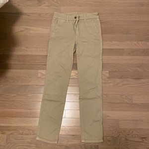 American Eagle super stretch beige pants